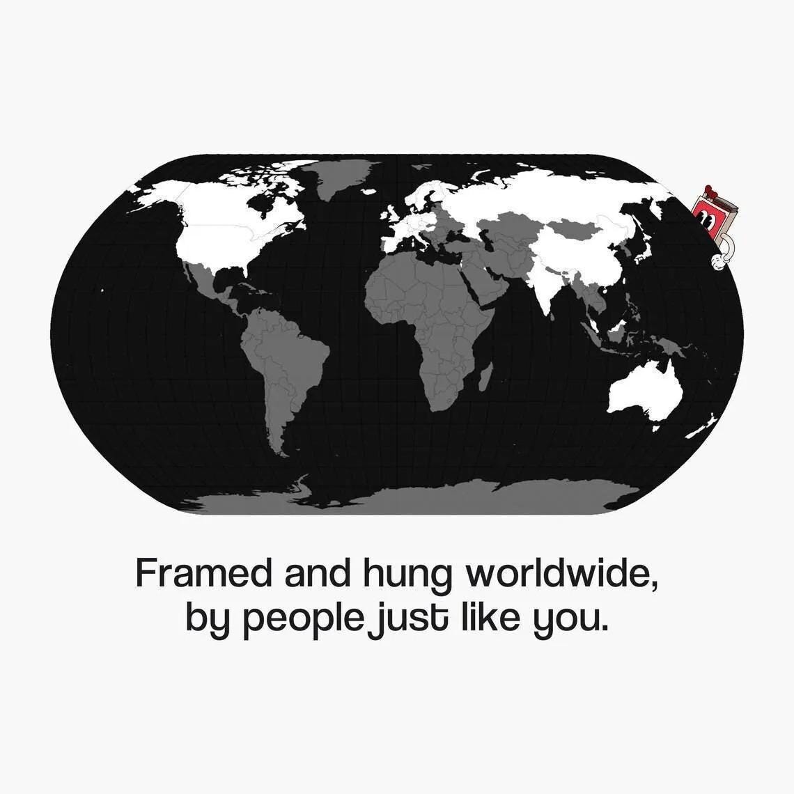 Dark Blue Czechoslovaks Grid Print - vintage matchbox label print - hanging above sofa