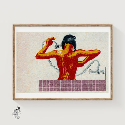 Woman Showering