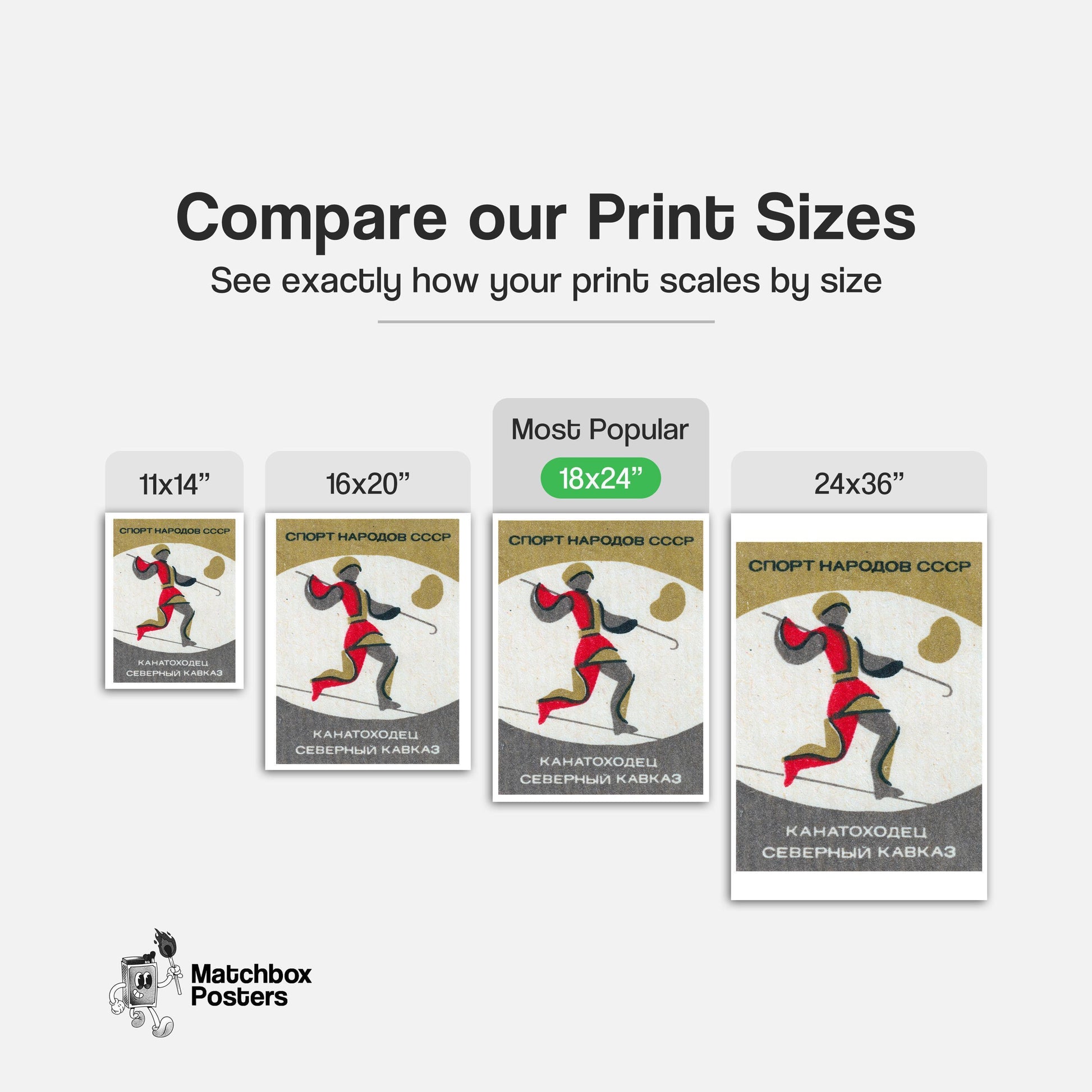 Stylized Figure - vintage matchbox label print - gallery wall preview