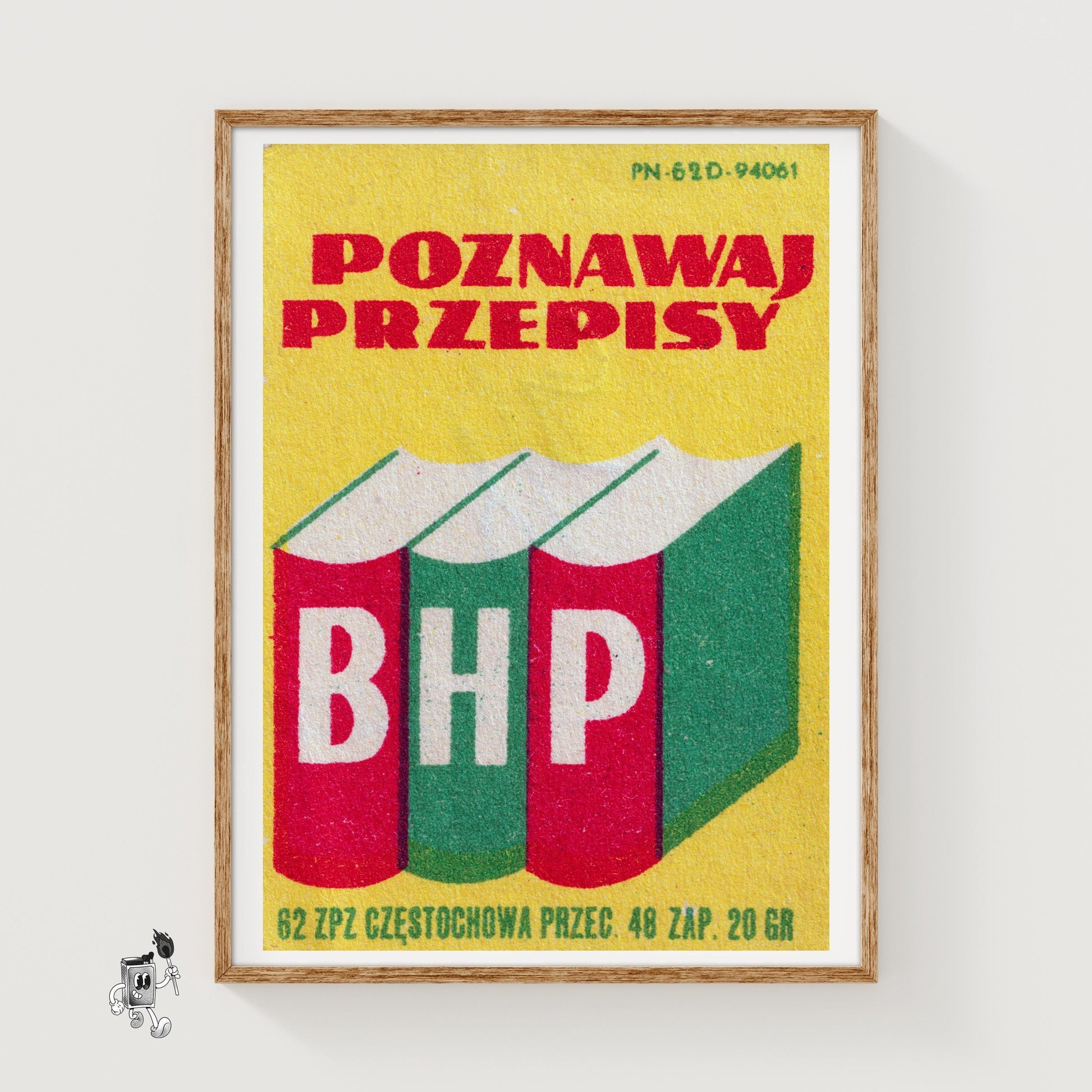 Prescription Book - vintage matchbox label print