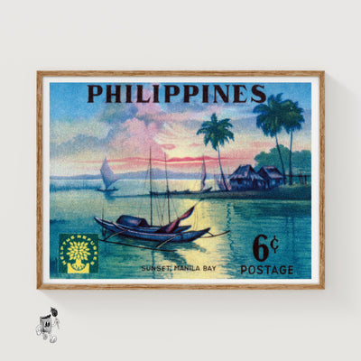 Sunset Over Manila Bay