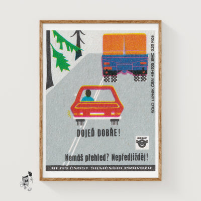 Red Car and Truck
