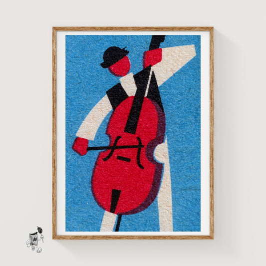 Matchbox Label Print: Vintage - vintage matchbox label print