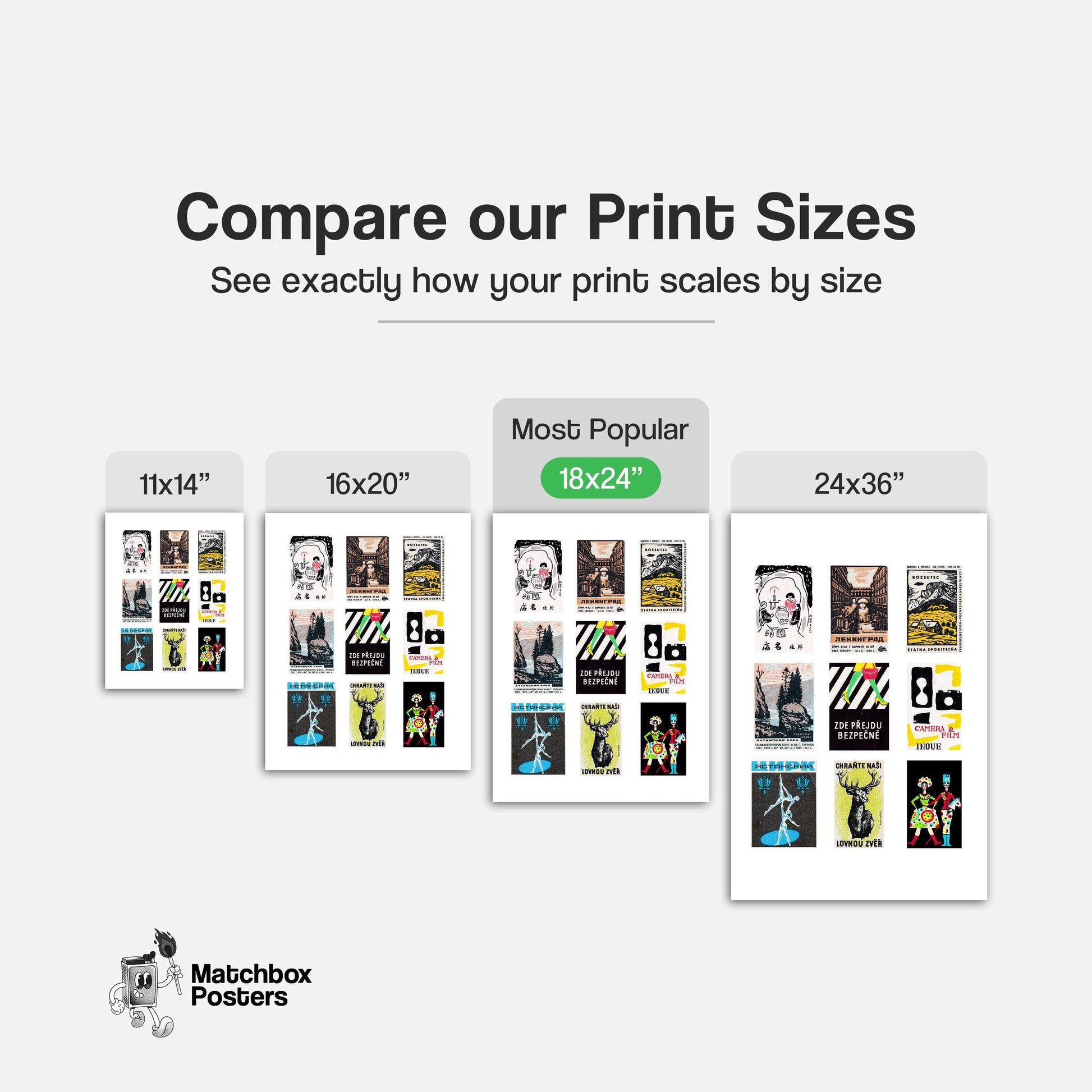 Blacks Grid Print - vintage matchbox label print - office wall