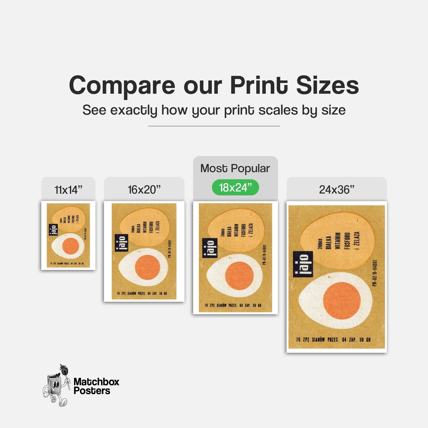 Illustration Of An Egg - vintage matchbox label print - gallery wall preview