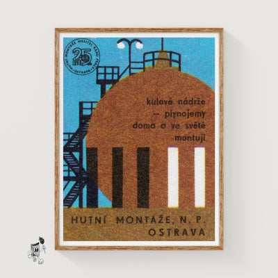 Industrial Gas Storage Tank