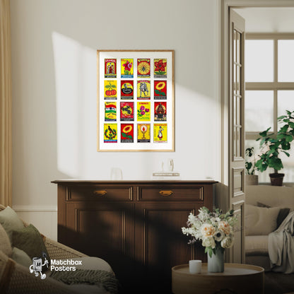 Art Print - vintage matchbox label print - framed wall art preview