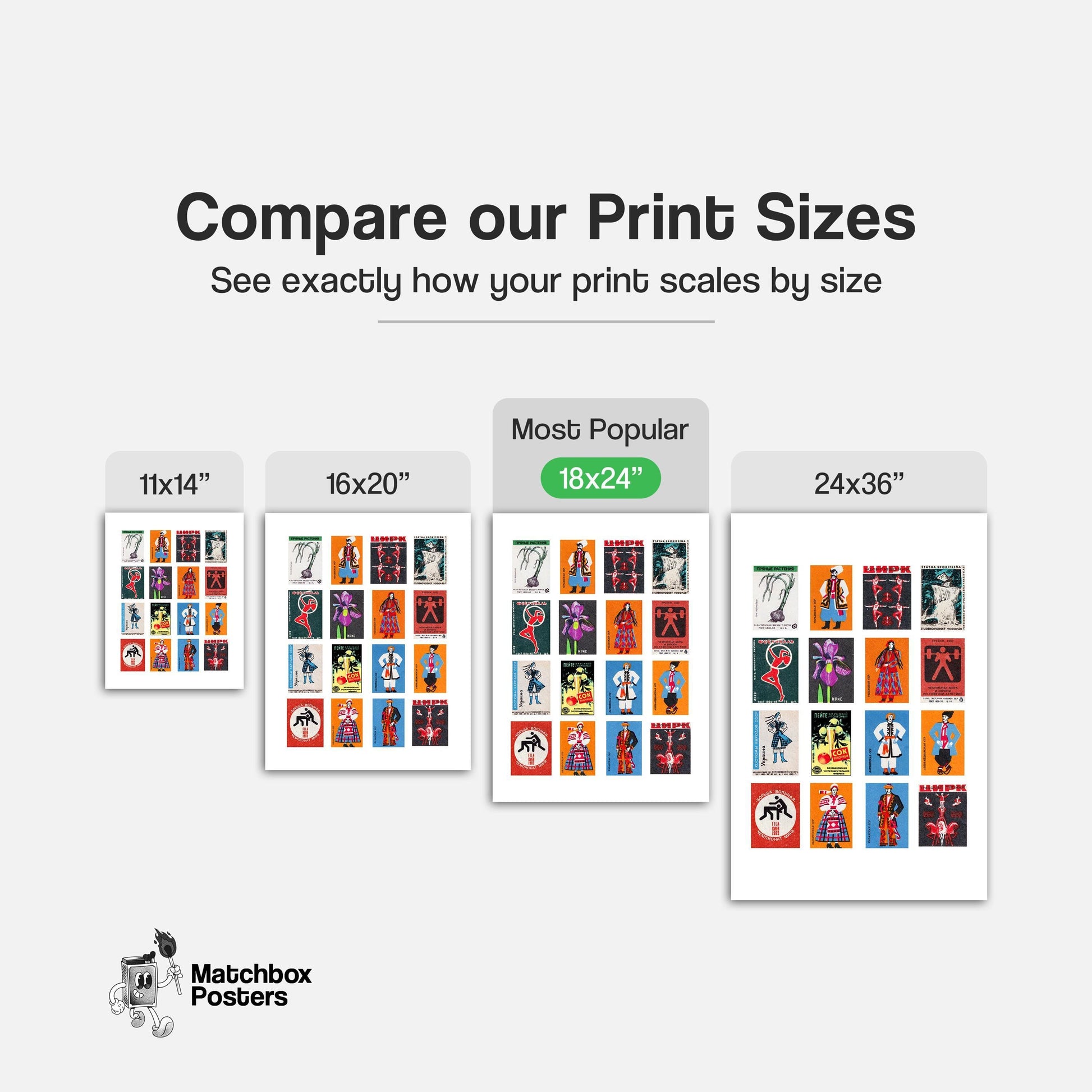 Collection Of Vintages - vintage matchbox label print - office wall