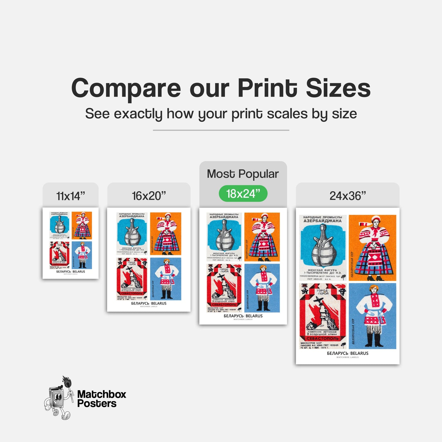Belarusians Grid Print