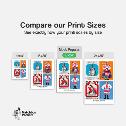 Belarusians Grid Print