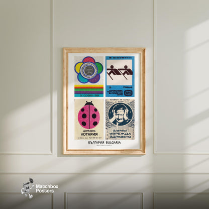 Bulgarians Grid Print
