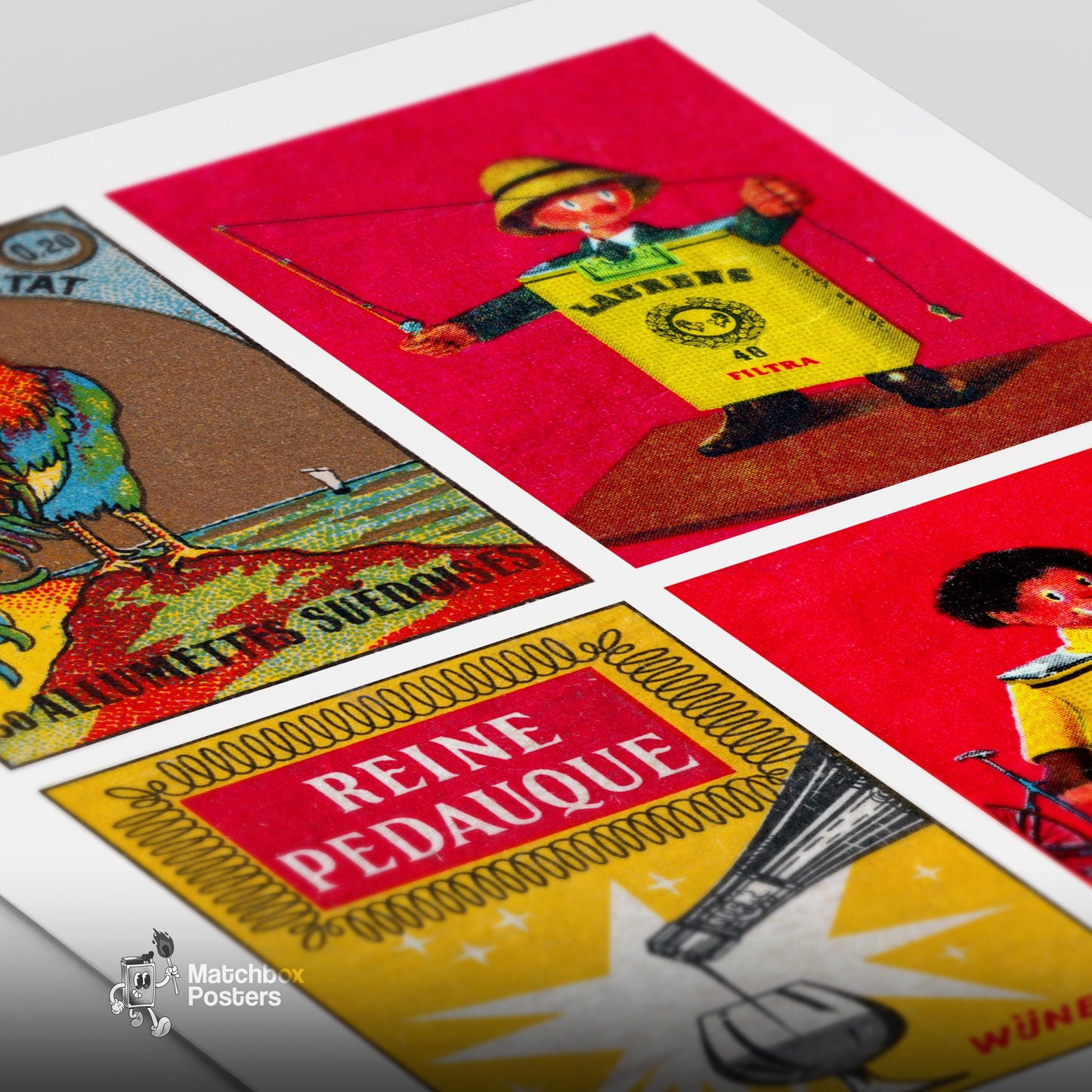 Frenchs Grid Print