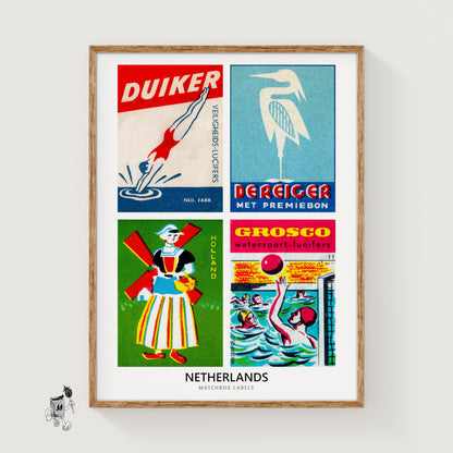 Dutchs Grid Print