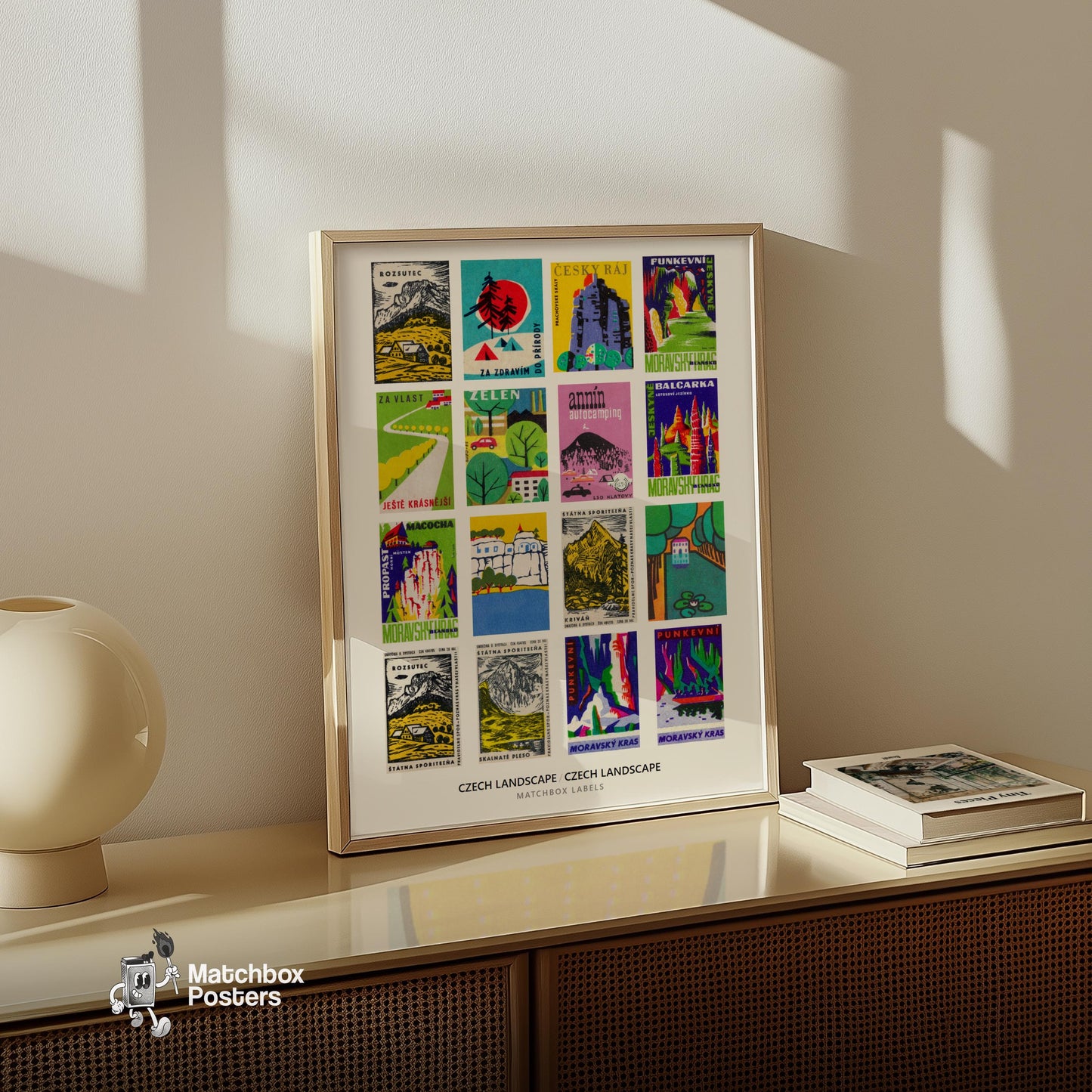 Czech Landscapes Grid Print