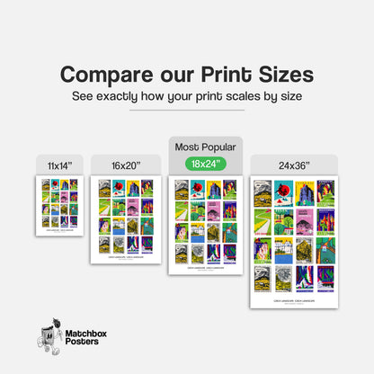 Czech Landscapes Grid Print