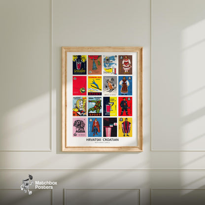 Croatians Grid Print