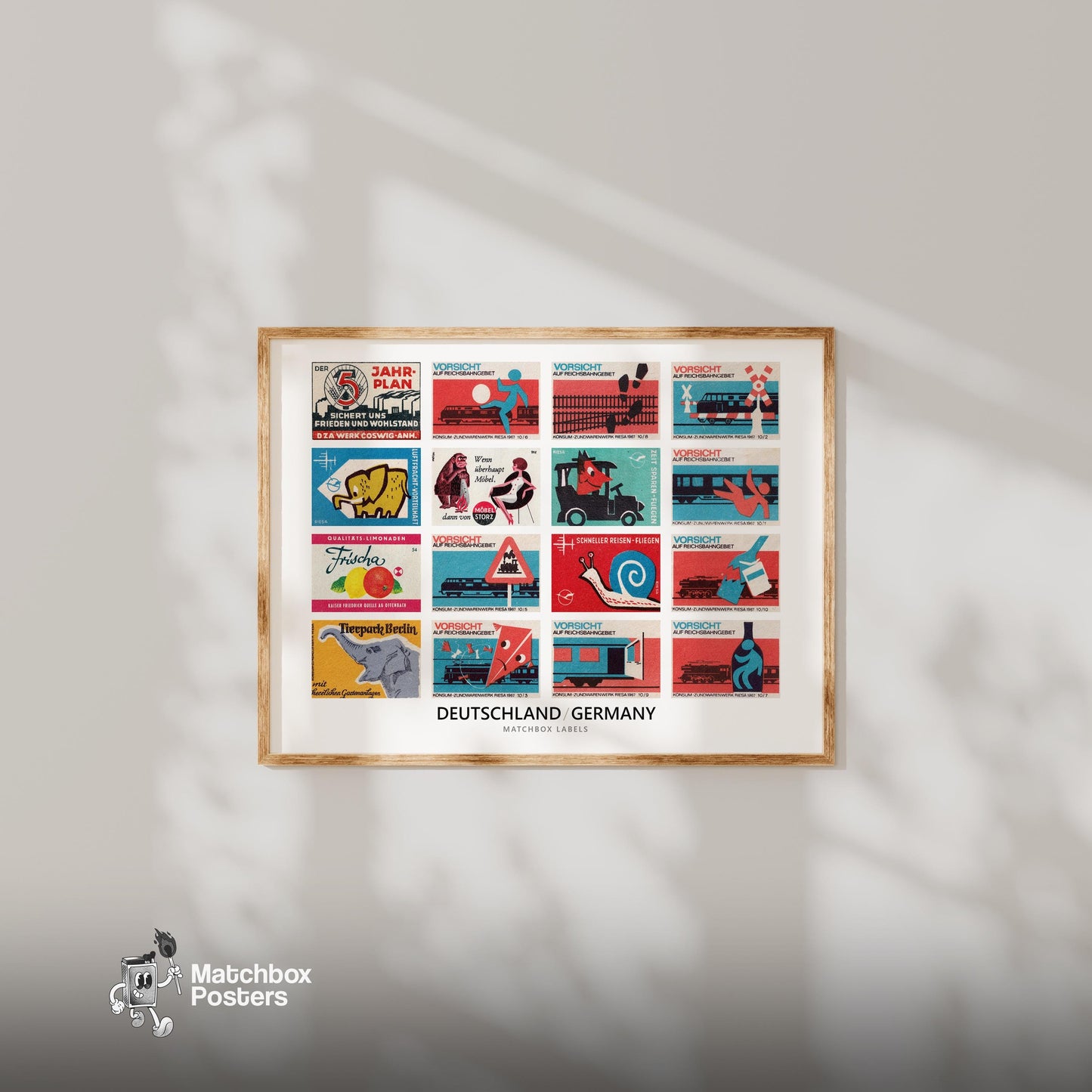 Germans Grid Print