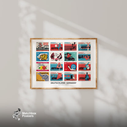 Germans Grid Print