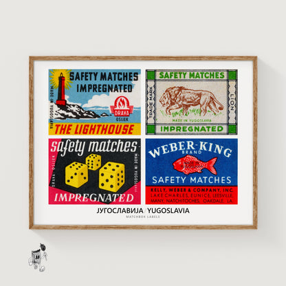 Yugoslavs Grid Print
