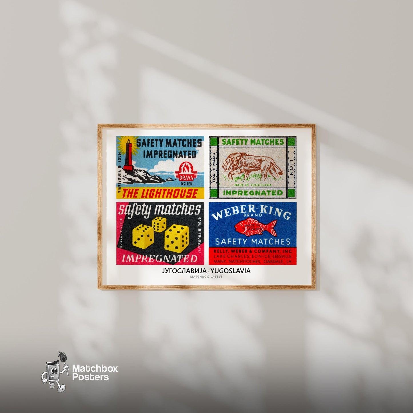 Yugoslavs Grid Print
