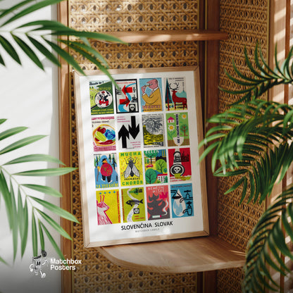 Slovaks Grid Print