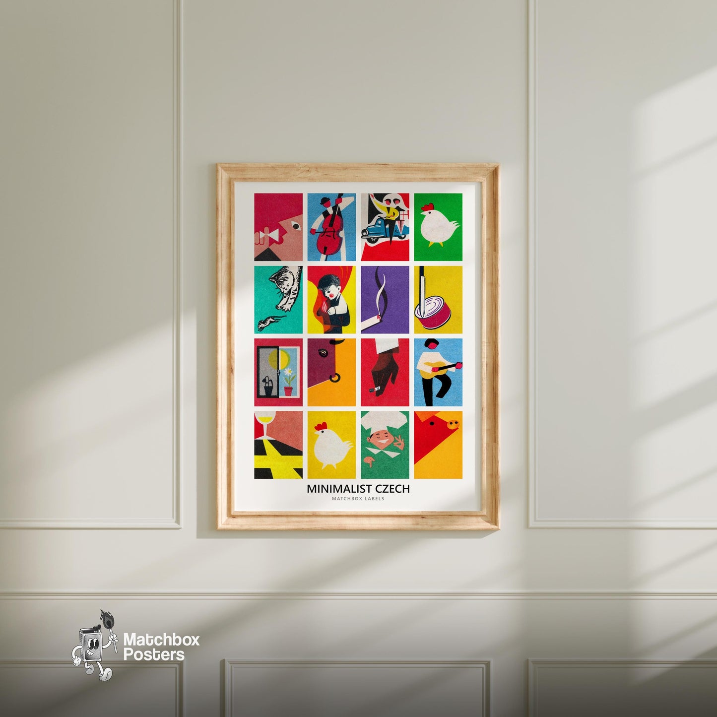 Minimalist Czechia Collage