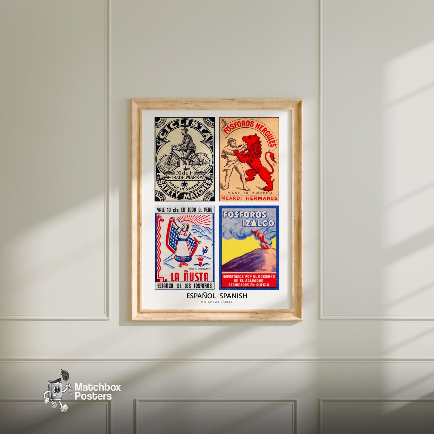 Spanishs Grid Print