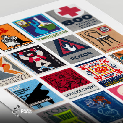Czechs Grid Print