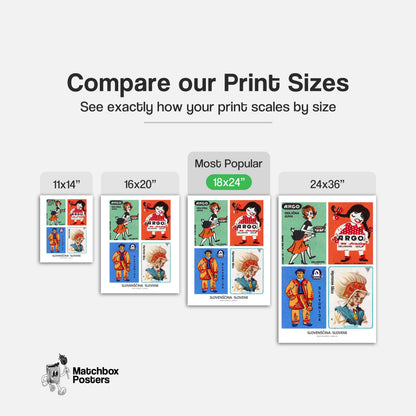 Slovenes Grid Print