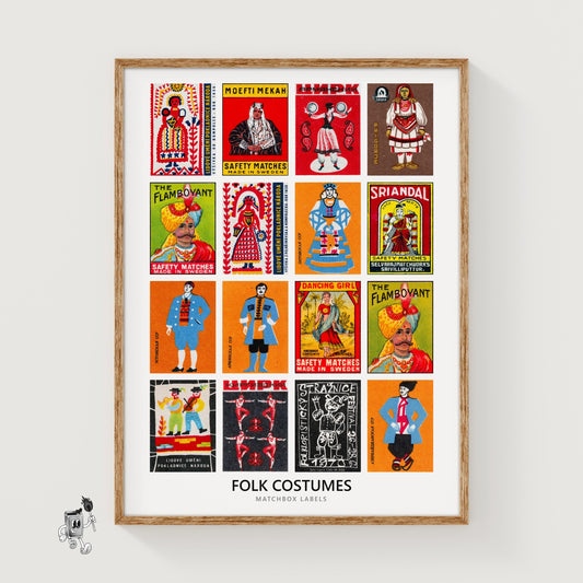 Folk CostumesCollage