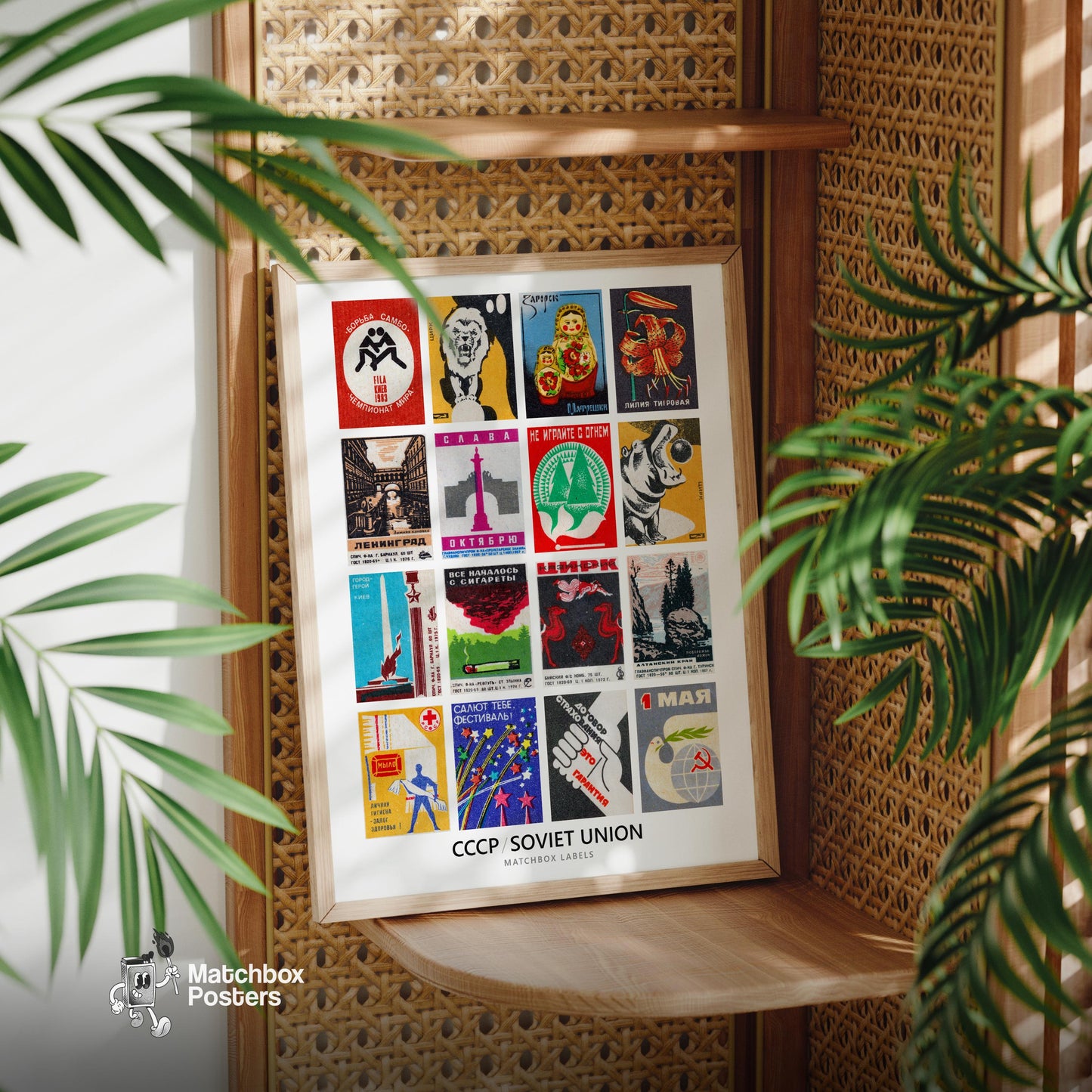 Soviets Grid Print