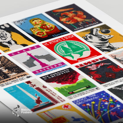 Soviets Grid Print