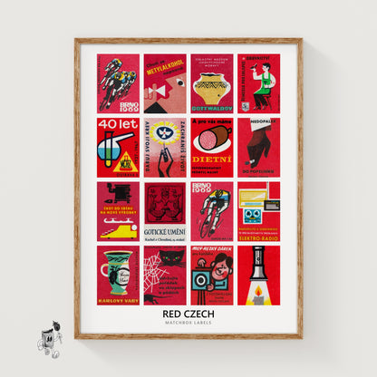 Czechs Grid Print