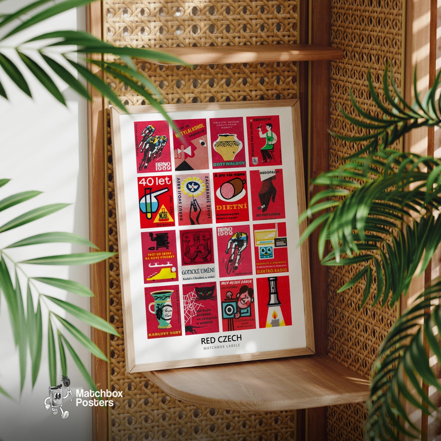 Czechs Grid Print