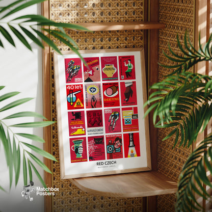 Czechs Grid Print