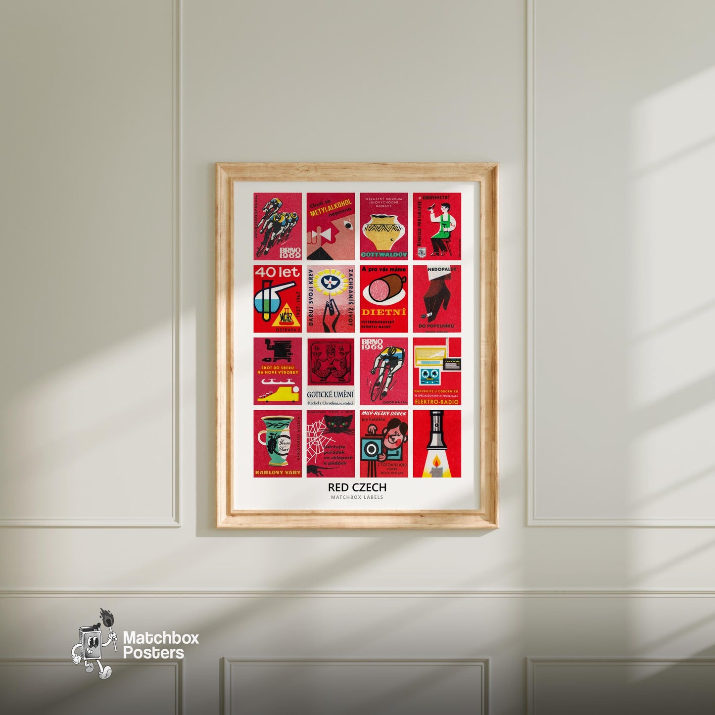 Czechs Grid Print