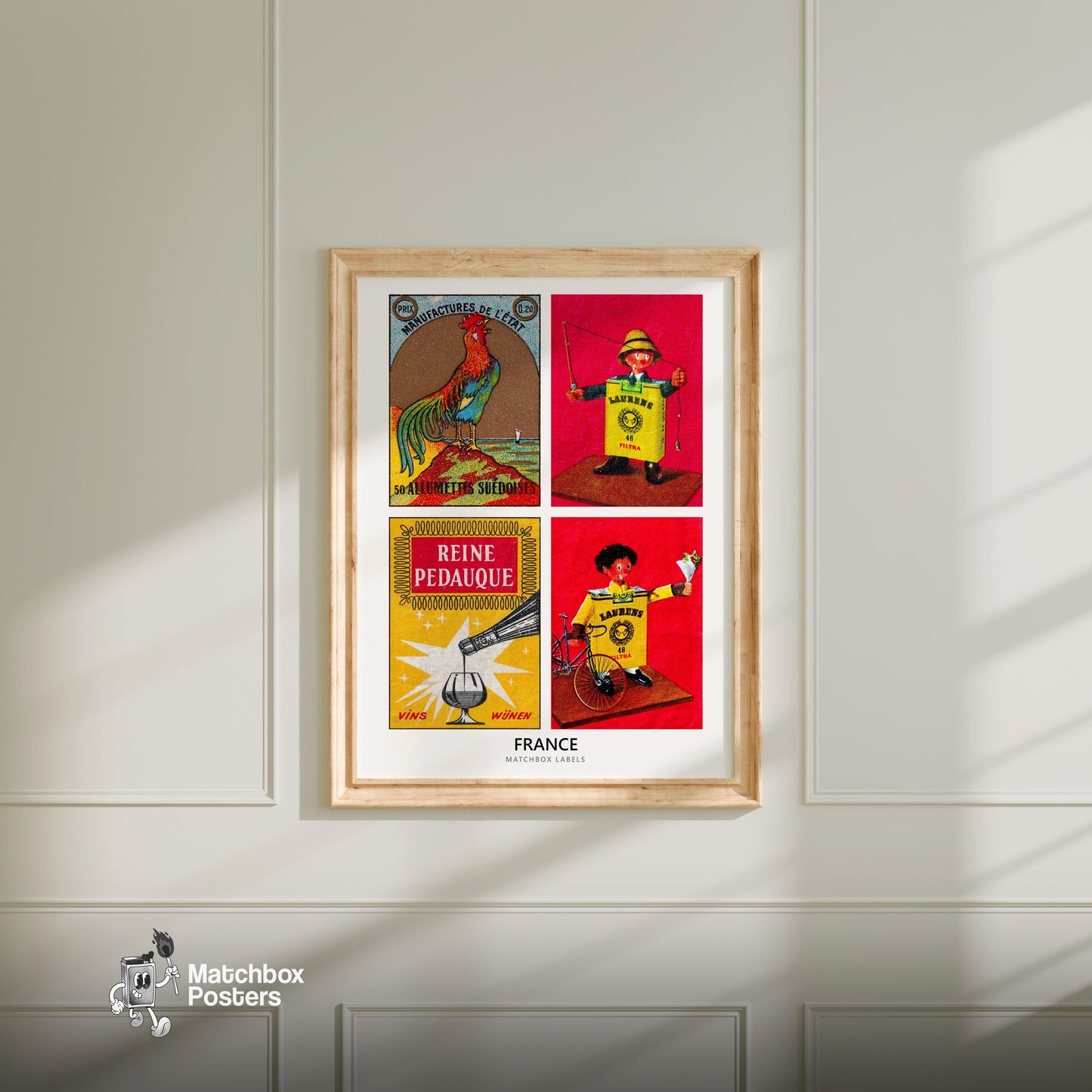 Frenchs Grid Print