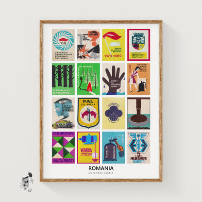 Romanians Grid Print