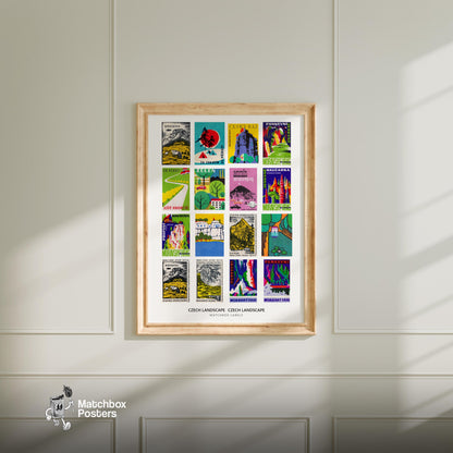 Czech Landscapes Grid Print