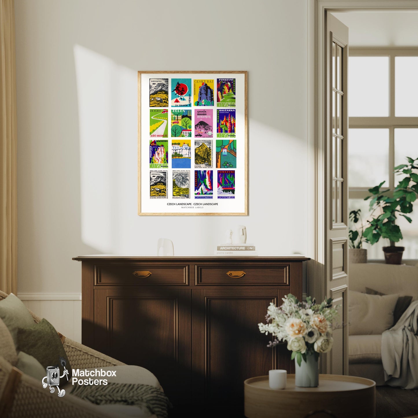 Czech Landscapes Grid Print