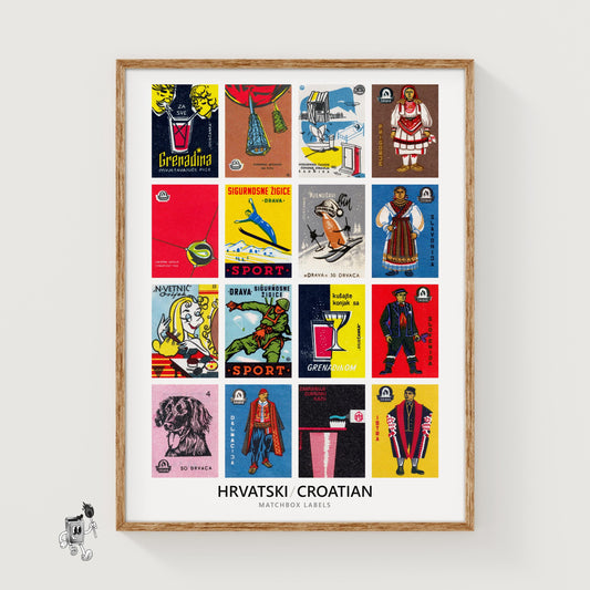 Croatians Grid Print