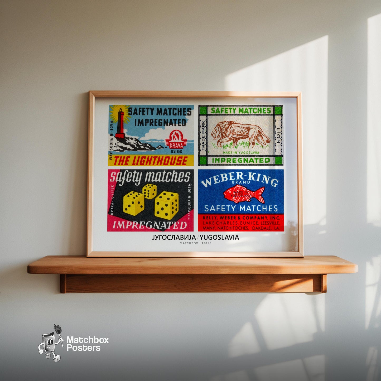 Yugoslavs Grid Print