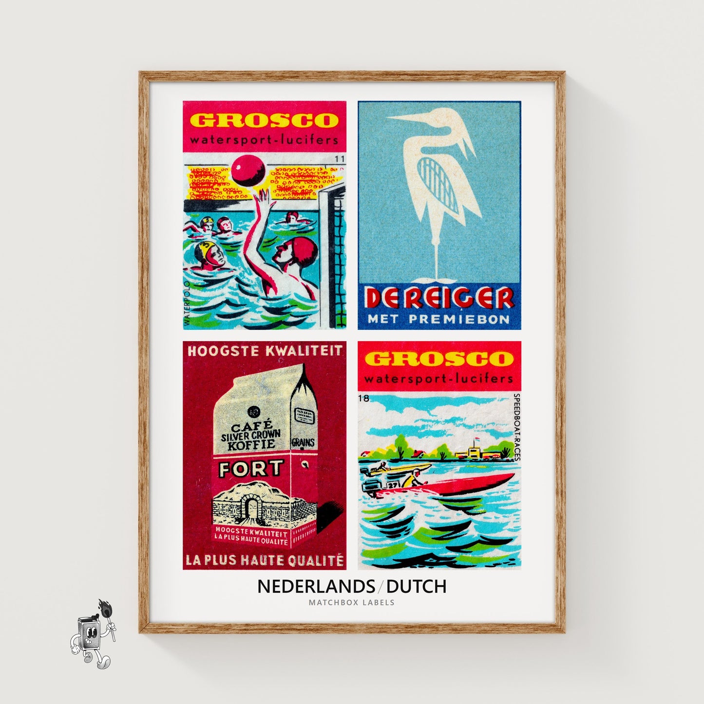 Dutchs Grid Print