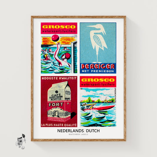 Dutchs Grid Print