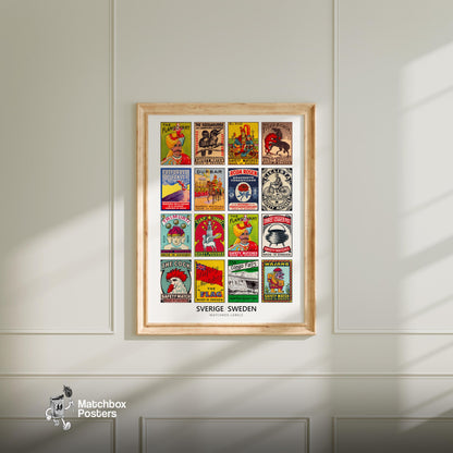 Swedishs Grid Print