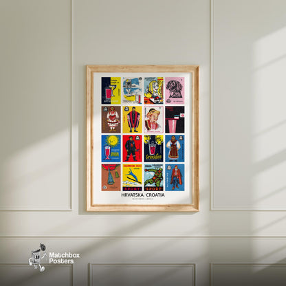 Croatians Grid Print