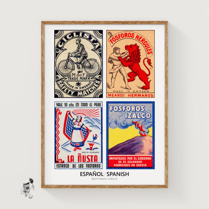 Spanishs Grid Print