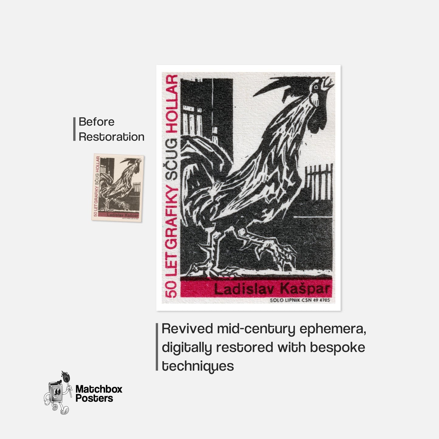 Czech Animals Grid Print