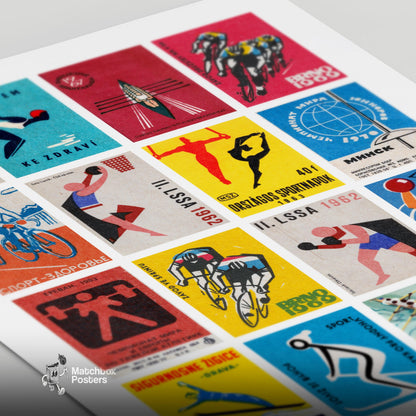 Vintage Sport Collage