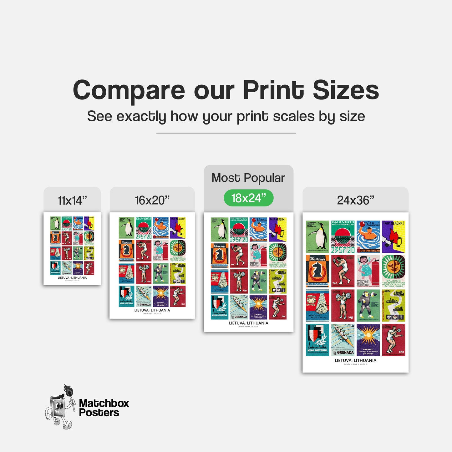 Lithuanians Grid Print